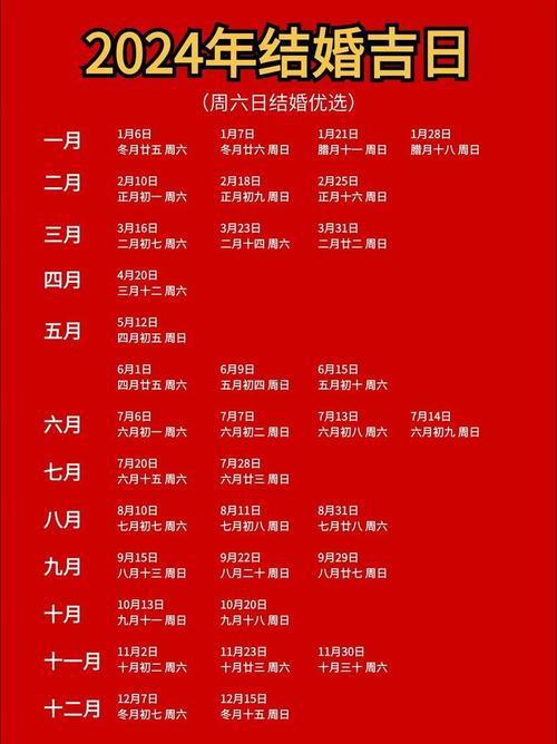 2026年12月結(jié)婚吉日查詢