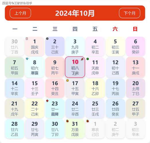 2025年農(nóng)歷10月出行吉日查詢