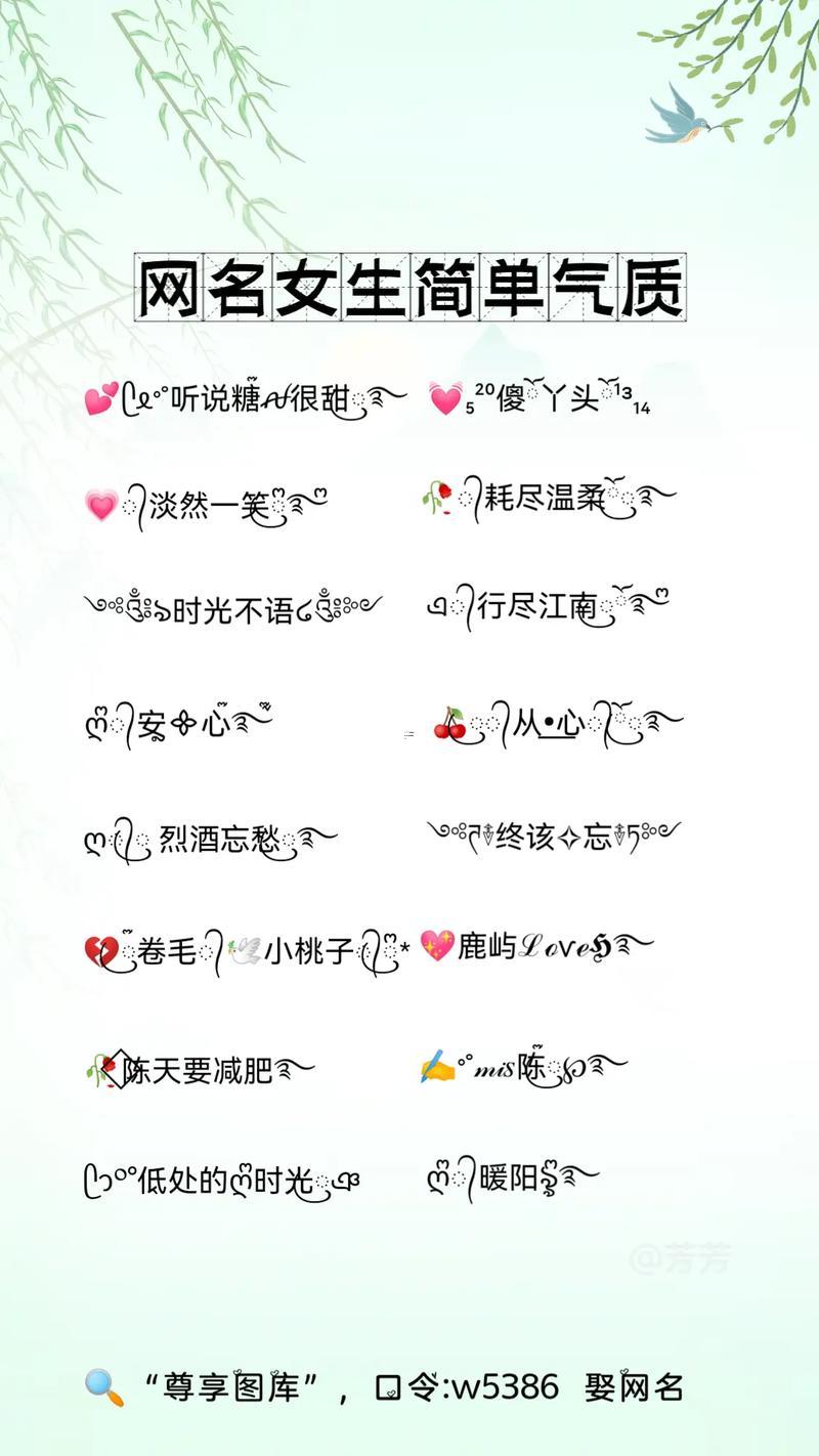 好聽的網(wǎng)名大全